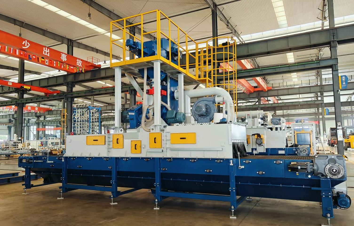 Quangong හි ද්විතීයික සැකසුම් උපකරණ සම්මත බ්ලොක් නිෂ්පාදනය සවිබල ගැන්වීම සඳහා විස්තීර්ණ උත්ශ්‍රේණිගත කිරීමකට භාජනය වේ